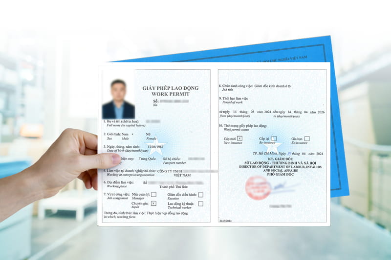 Giấy phép lao động có vai trò vô cùng quan trọng đối với nhân sự nước ngoài nói chung và nhân sự Trung Quốc nói riêng khi làm việc tại Việt Nam